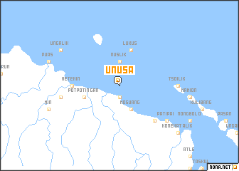 map of Unusa