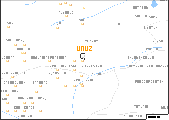 map of Unuz