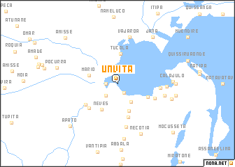 map of Unvita