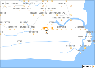 map of Unyene