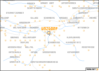 map of Unzdorf