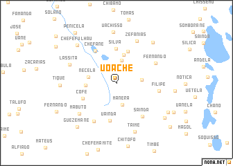 map of Uoache