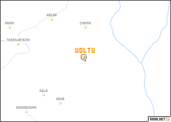 map of Uoltu