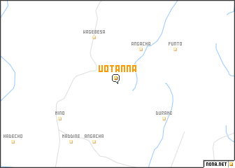 map of Uotanna