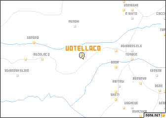 map of Uotellaco