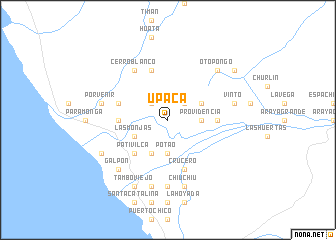 map of Upaca