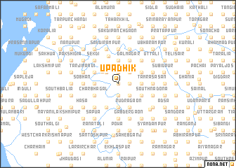 map of Upādhik