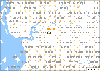 map of Upādi