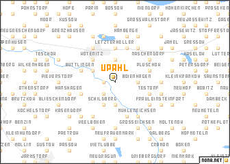 map of Upahl