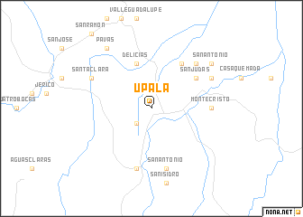 map of Upala