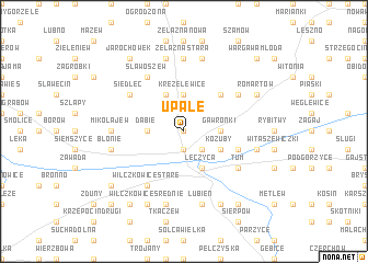 map of Upale