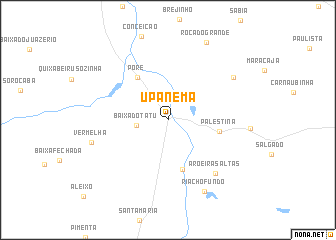 map of Upanema