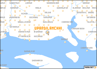 map of Upardi Lāmchhi
