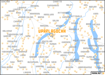 map of Uparla Gochh