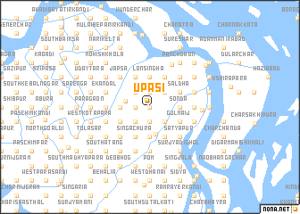 map of Upasi