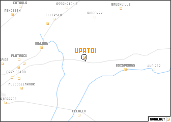 map of Upatoi