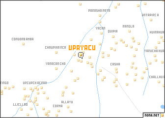 map of Upayacu