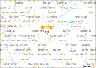 map of Upayón