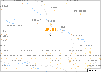 map of Upcot