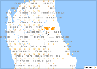 map of Upenja