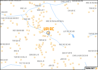 map of Upiac