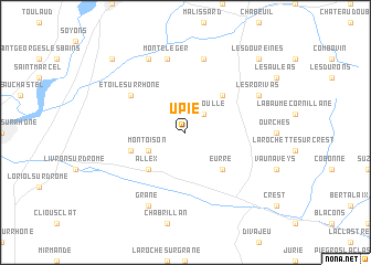 map of Upie