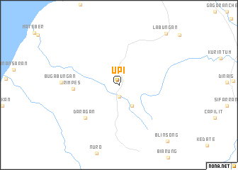 map of Upi