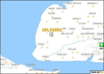 map of Upleward