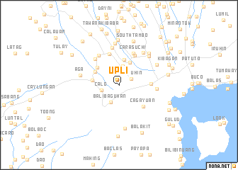 map of Upli