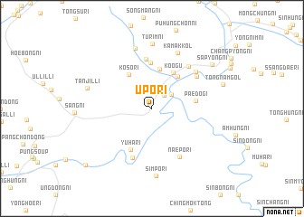 map of Up\