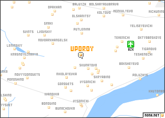 map of Uporoy