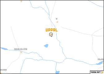 map of Uppal