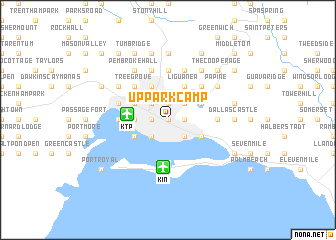 map of Up Park Camp