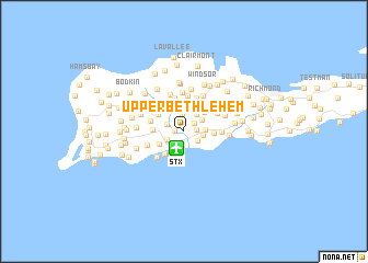 map of Upper Bethlehem