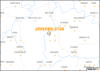 map of Upper Bolotwa