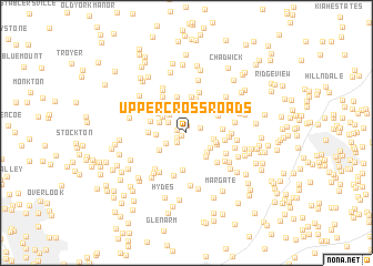 map of Upper Crossroads