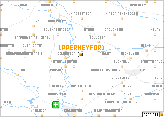 map of Upper Heyford