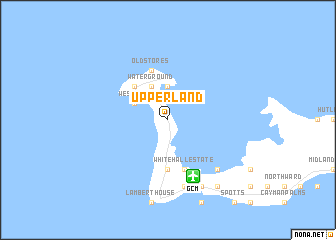 map of Upper Land