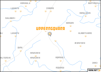 map of Upper Ngqwara