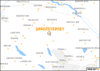 map of Upper Stepney