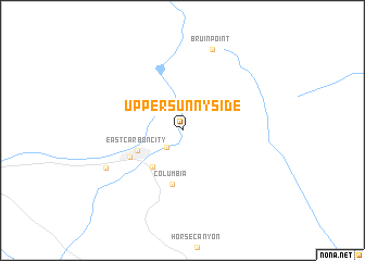 map of Upper Sunnyside