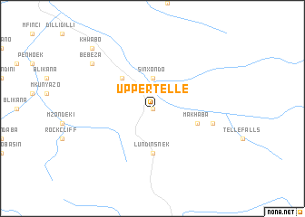 map of Upper Telle