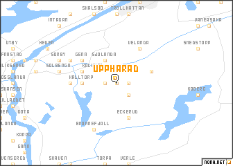 map of Upphärad