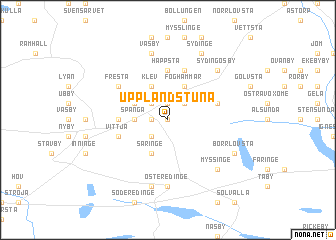 map of Upplandstuna