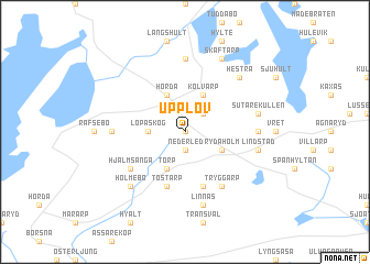 map of Upplöv