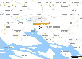 map of Uppmyrby