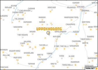 map of Uppokho-dong