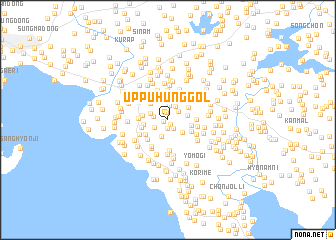 map of Uppuhŭng-gol