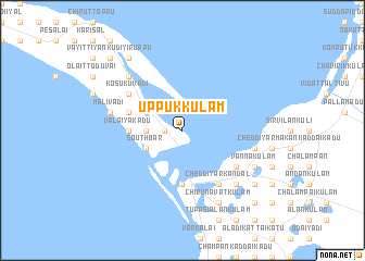 map of Uppukkulam