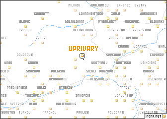 map of U Privary